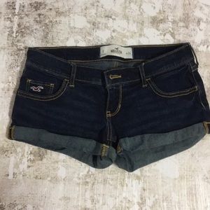 Dark Jean Shorts
